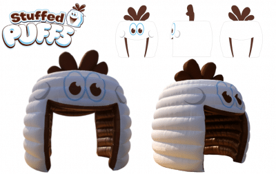 Stuffed Puffs Inflatable Tunnel by Promo Bears Stuffed Puffs Inflatable Tunnel by Promo Bears