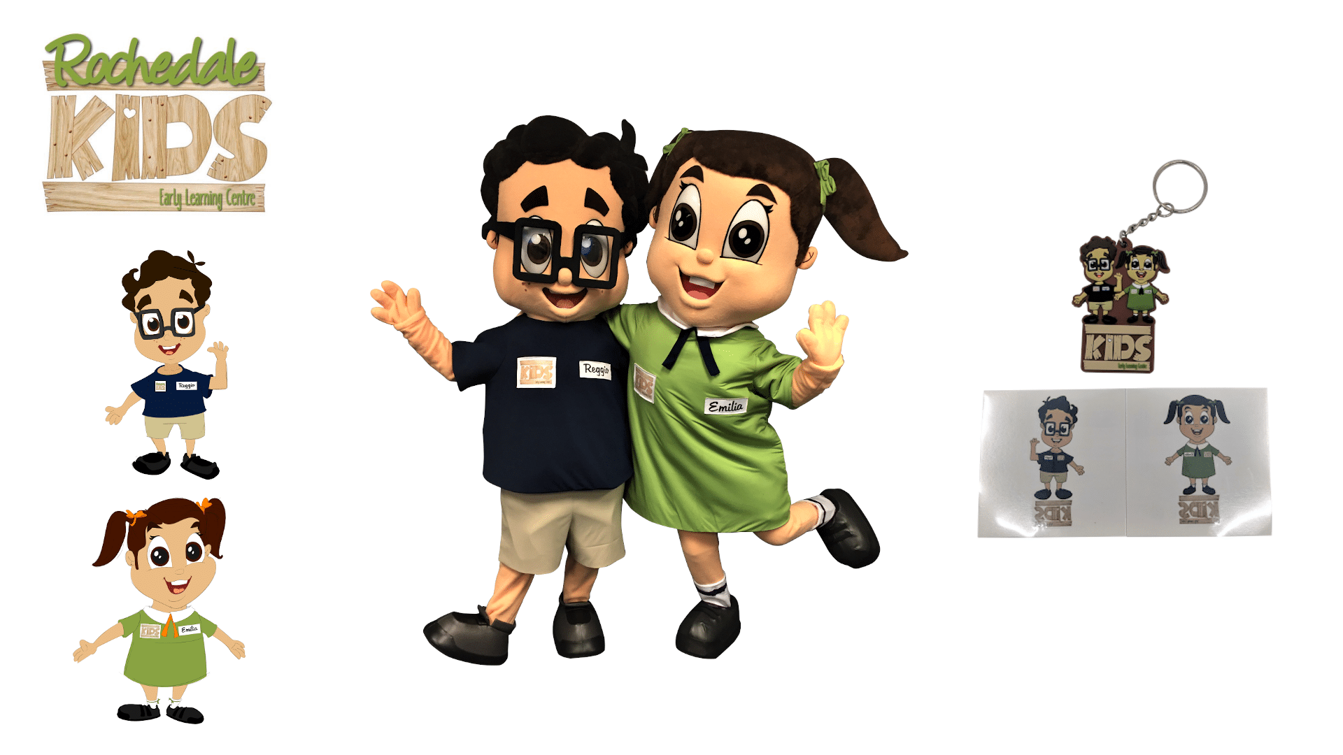 Kids ELC Mascots – Merchandise Kids ELC Mascots - Merchandise