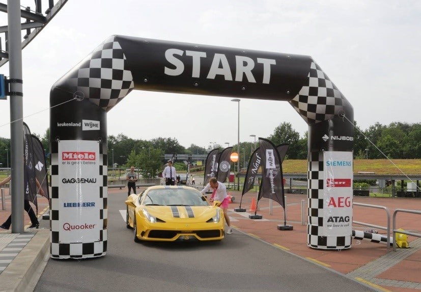 Start Line Inflatable Arch Opblaasbare boog als start- of finishboog voor je volgende race