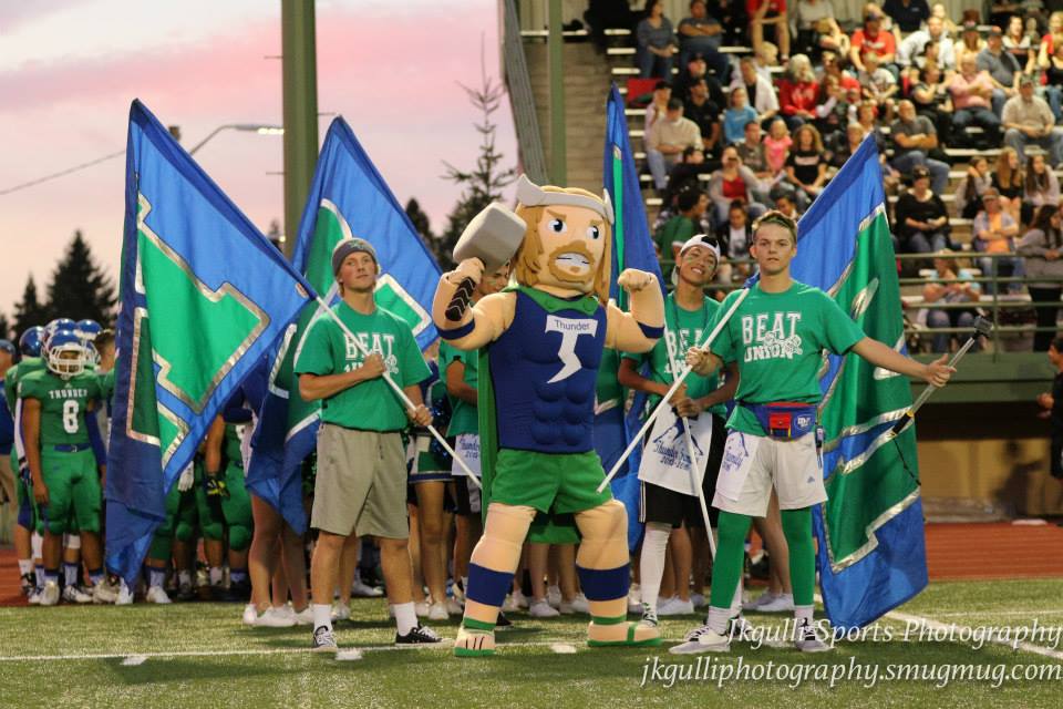 Mountain View High School – Thor mascot