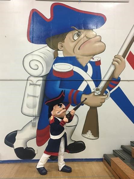 Orange Glen High School – Grumpy Patriot – Human mascot