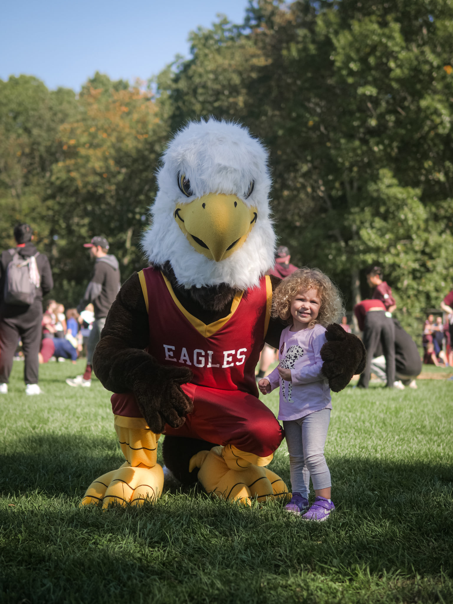 Portsmouth Christian Academy – Eli the Eagle Mascot