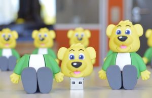 USB-Sticks-Mascot-Merchandise Custom-Made USB stick, other type of custom merchandise