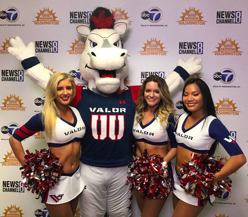 Washington Valor – Blitz the Horse mascot