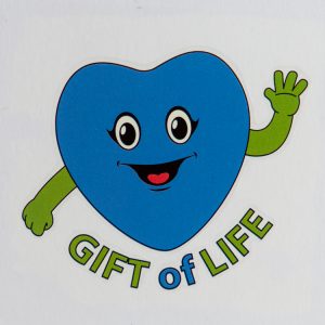 temp-tattoos-13 Custom temporary tattoo with text Gift of Life; heart-shaped temporary tattoo