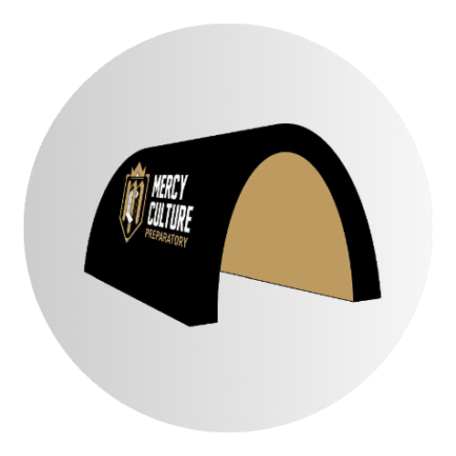 Untitled-design-36 Standaard ronde tunnel met bedrukking in individuele kleuren of ontwerp