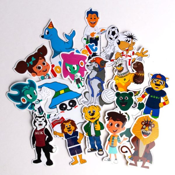 Sticker-op-maat Op maat gemaakte stickers zijn een effectief reclamemiddel voor je bedrijf