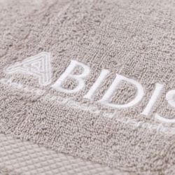 embroidered towel