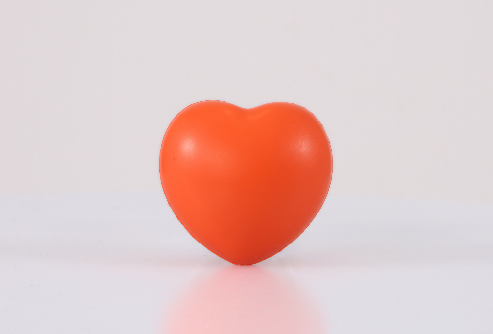 hartvormige stressbal