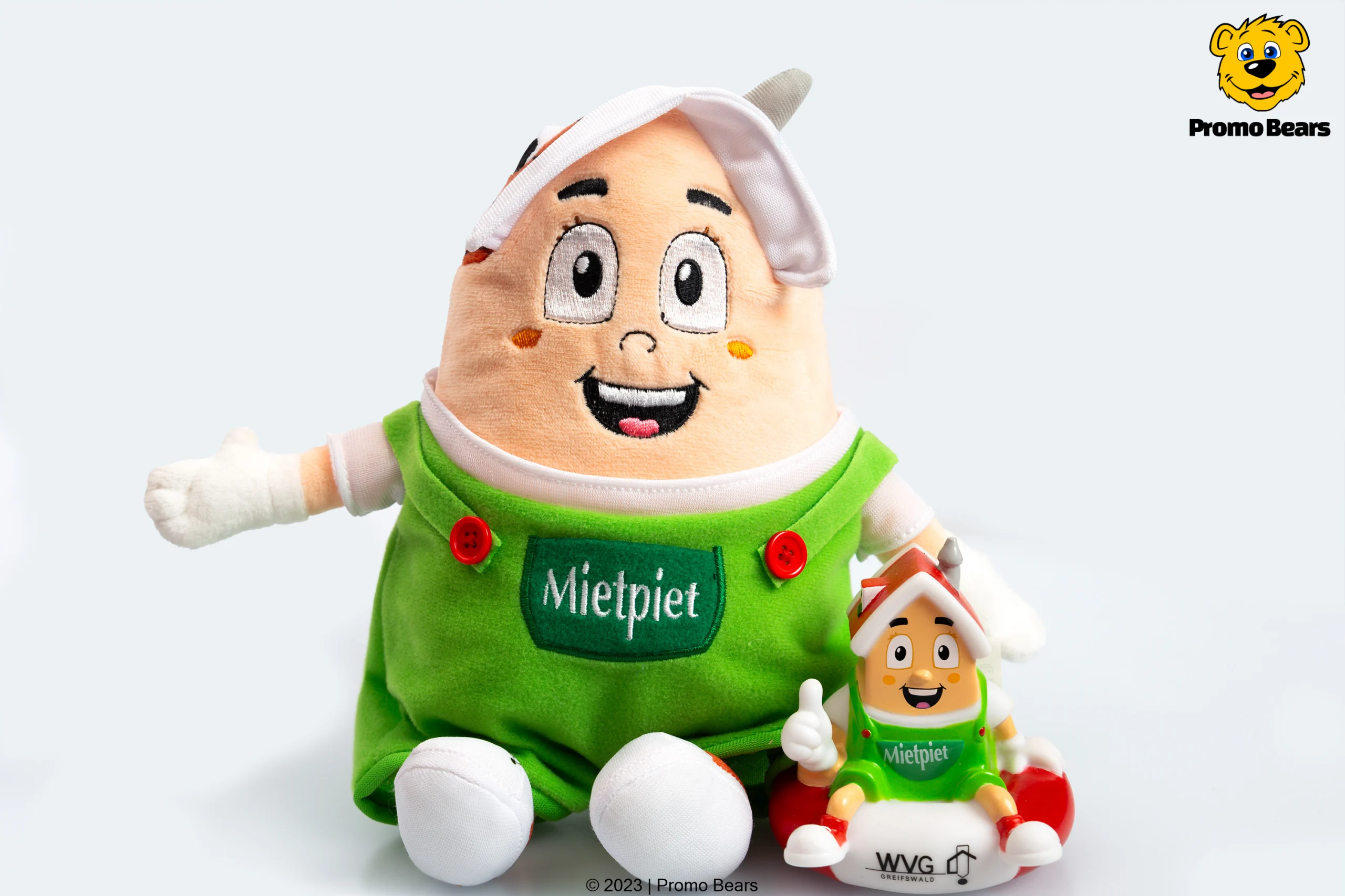 Product als knuffel gemaakt door Promo Bears